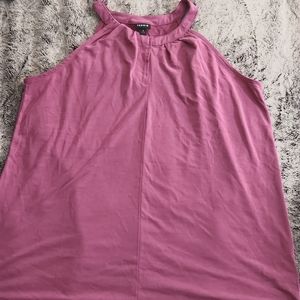 Torrid NWOT Dusty Rose Tank Halter Top- Size 2